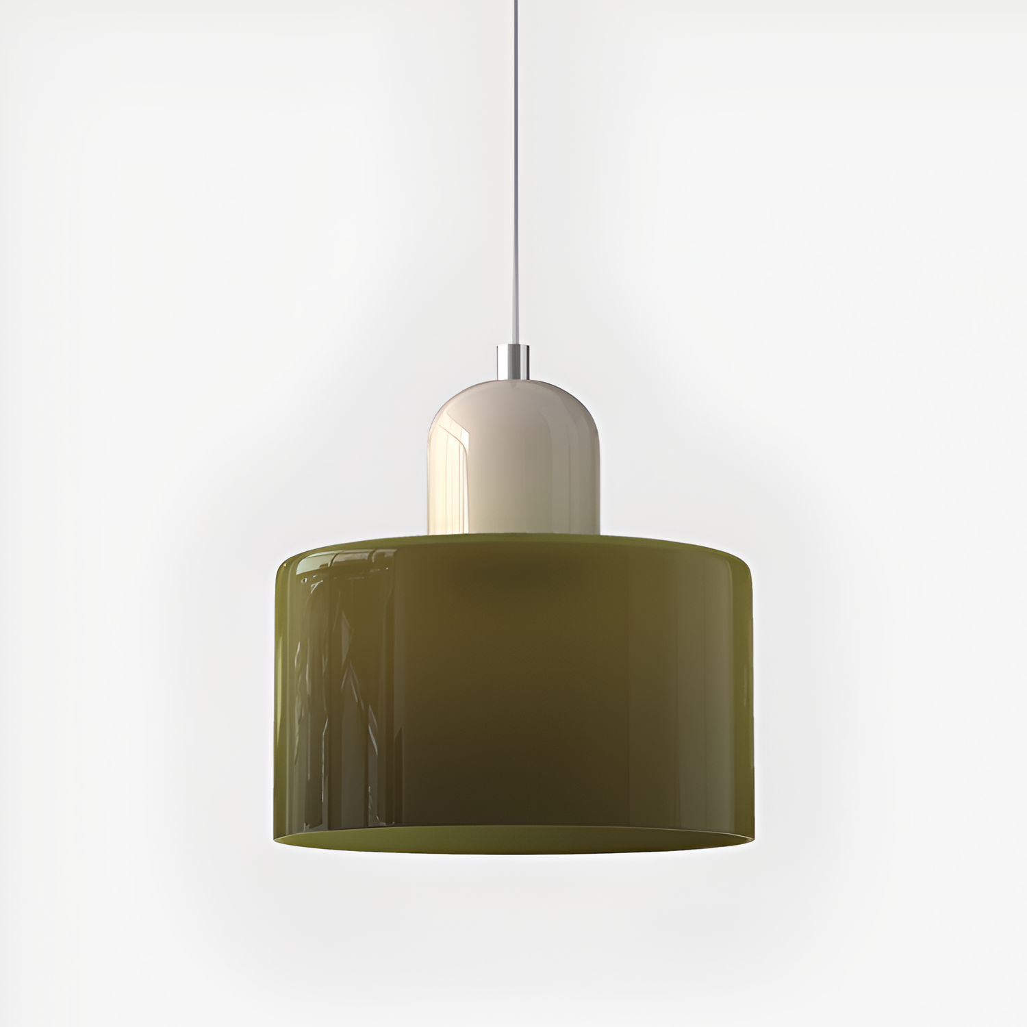 Lámpara Colgante Bicolor Moderna - Luz de Techo Minimalista