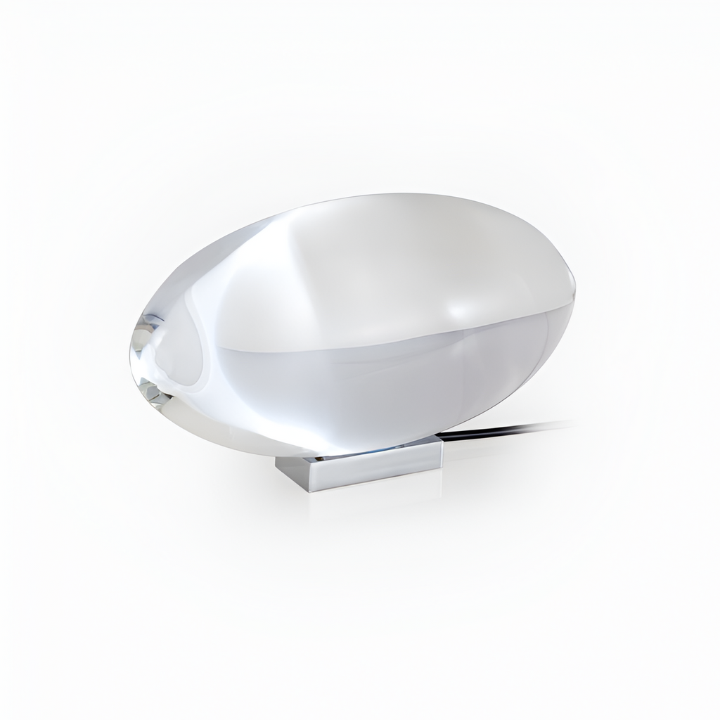 Lámpara Mesa Cristal Minimalista - Escultórica
