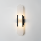 Aplique de Pared Alargado Minimalista - Alabastro