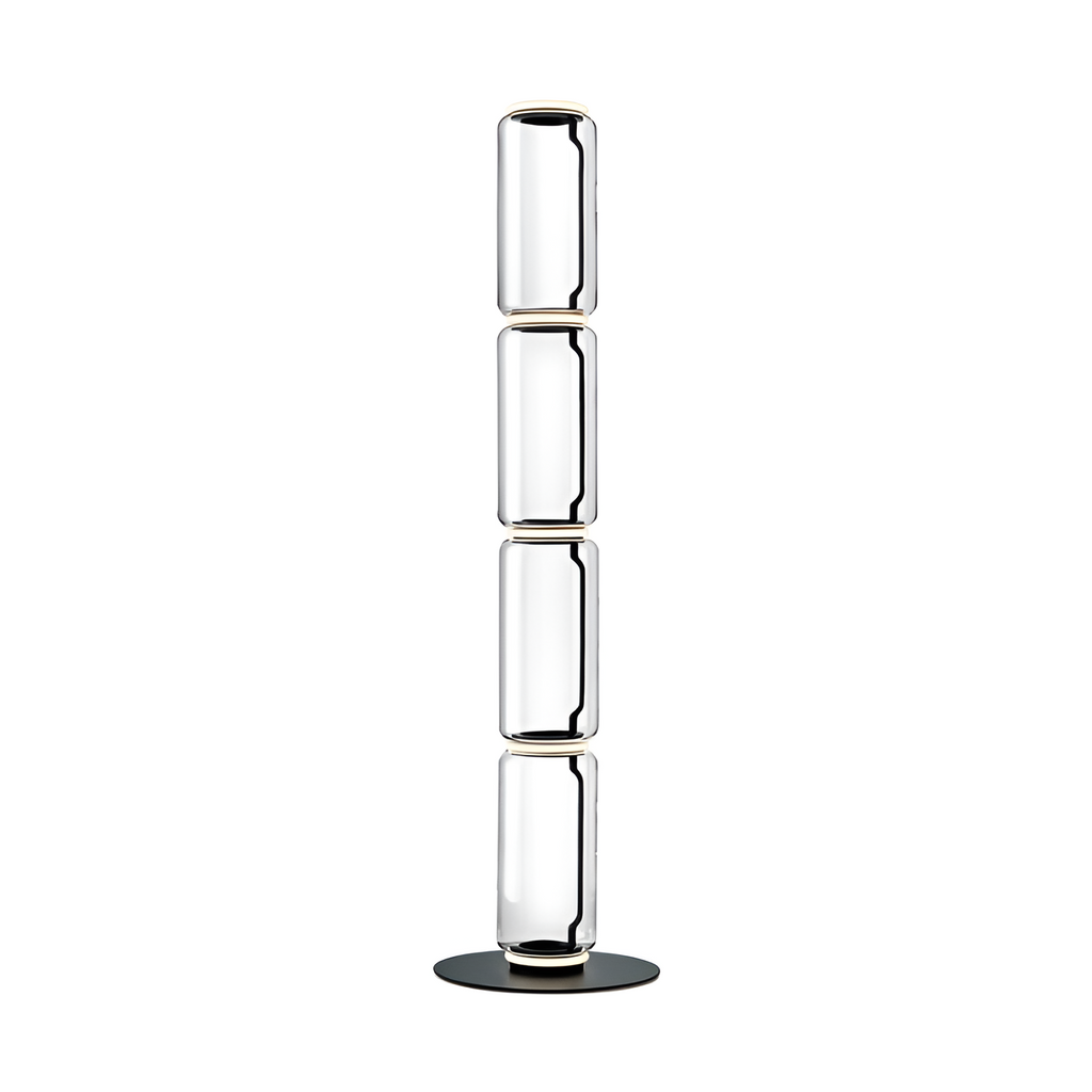 Lámpara De Pie Modular Minimalista - Cilíndrica