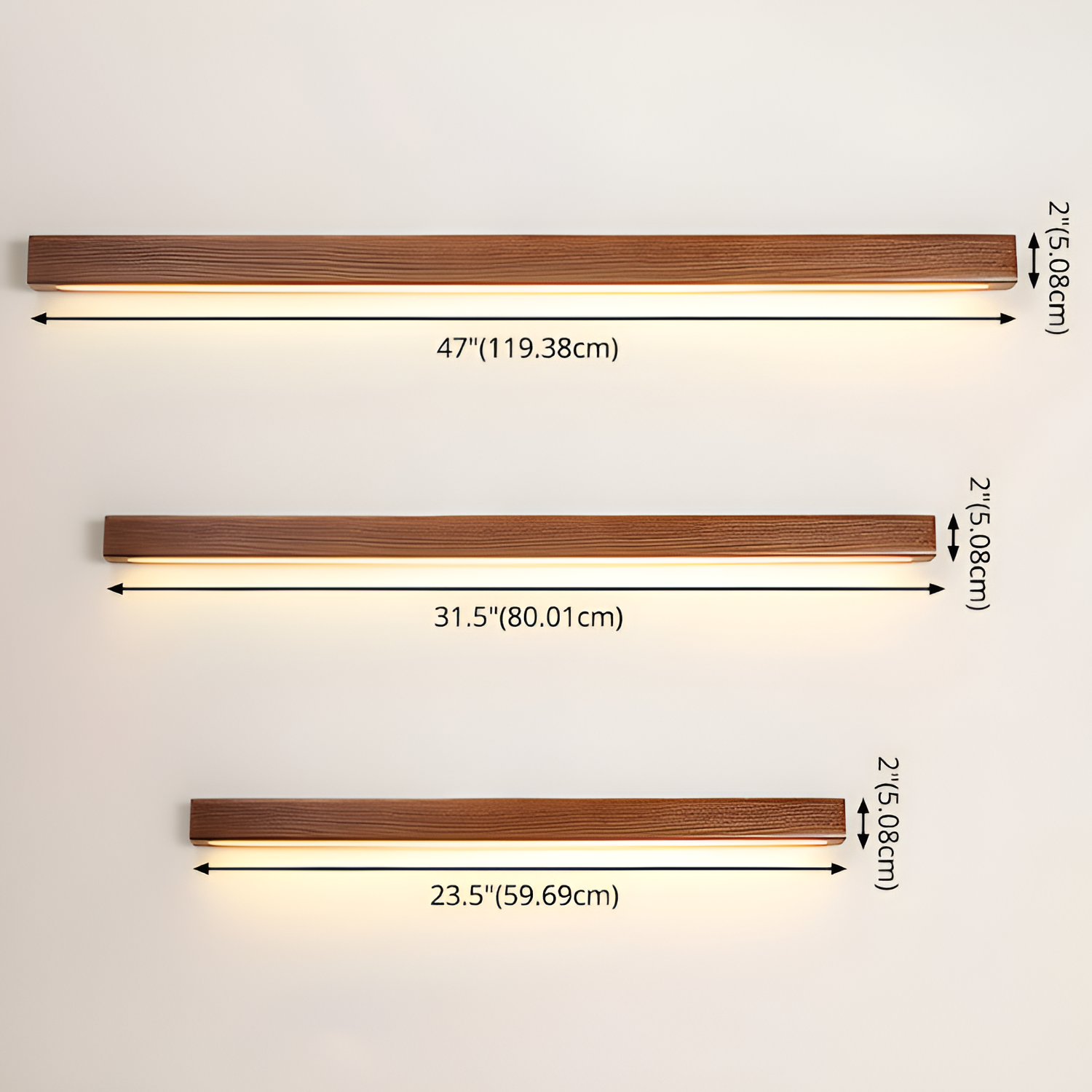 Aplique Lineal Minimalista - Regulable