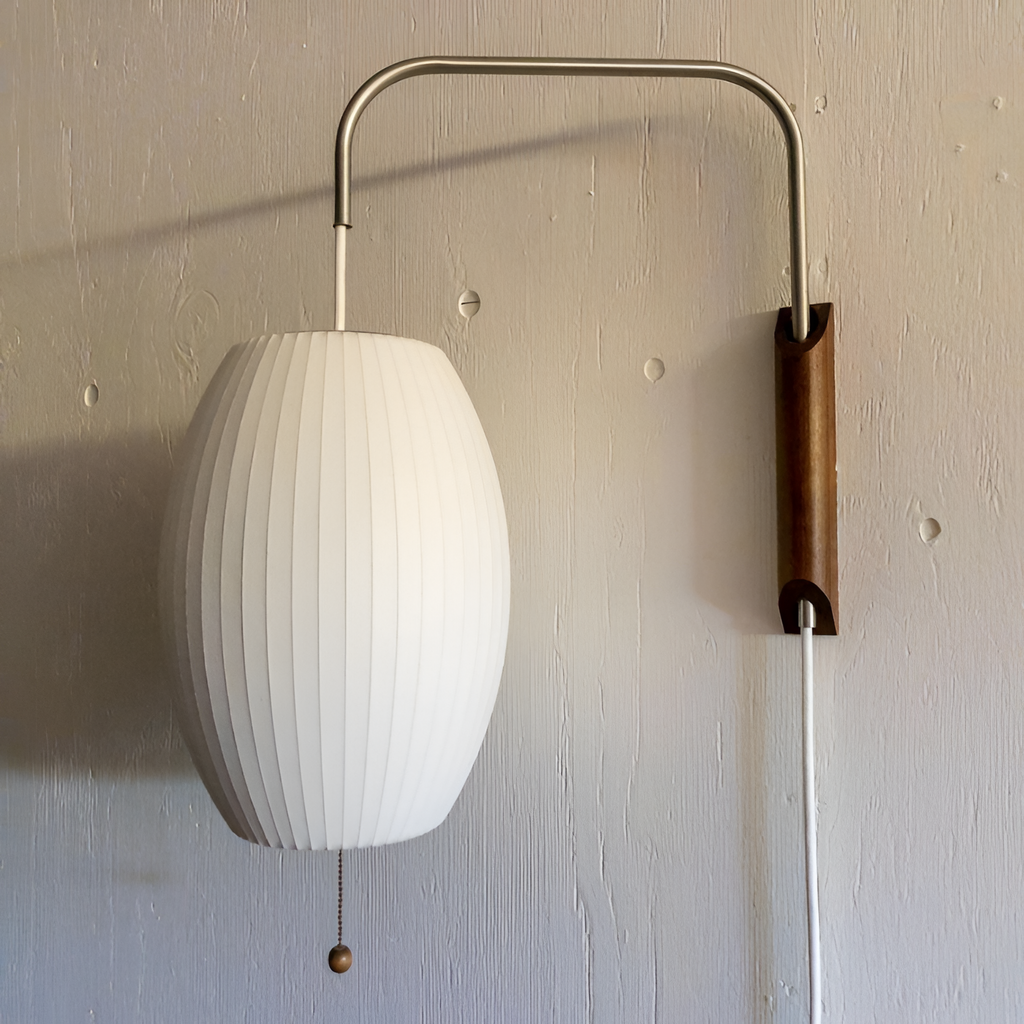 Aplique Pared Minimalista Mid-Century - Brazo Móvil