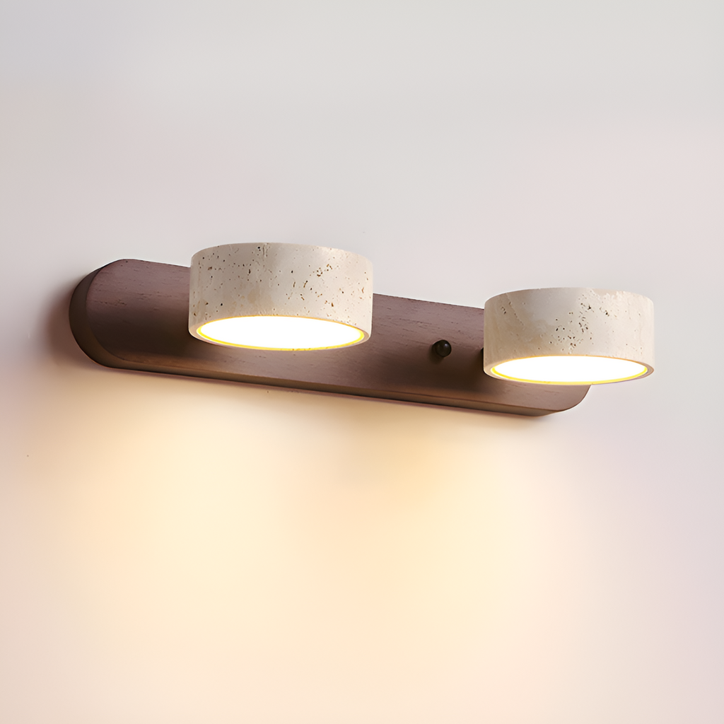 Lámpara de Pared Travertine Minimalista - Ajustable
