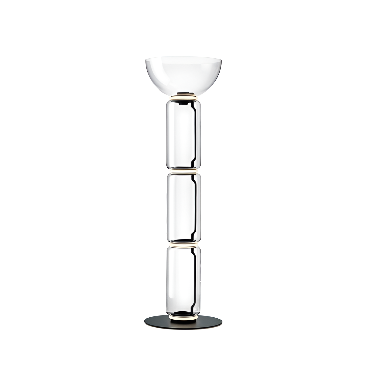 Lámpara De Pie Modular Minimalista - Cilíndrica