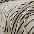 Manta Decorativa - Diseño Lineal Para Sofá