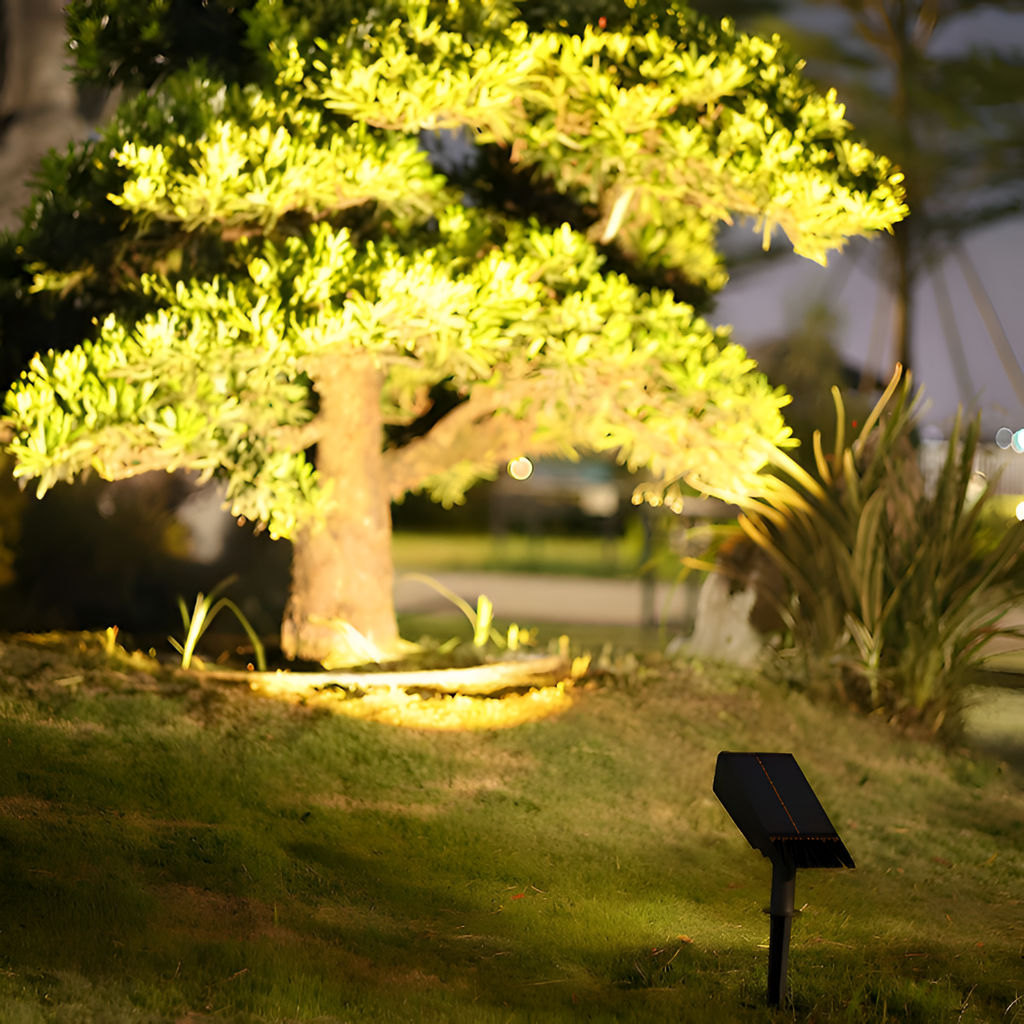 Lámpara De Jardín Zoom Solar - Ajustable