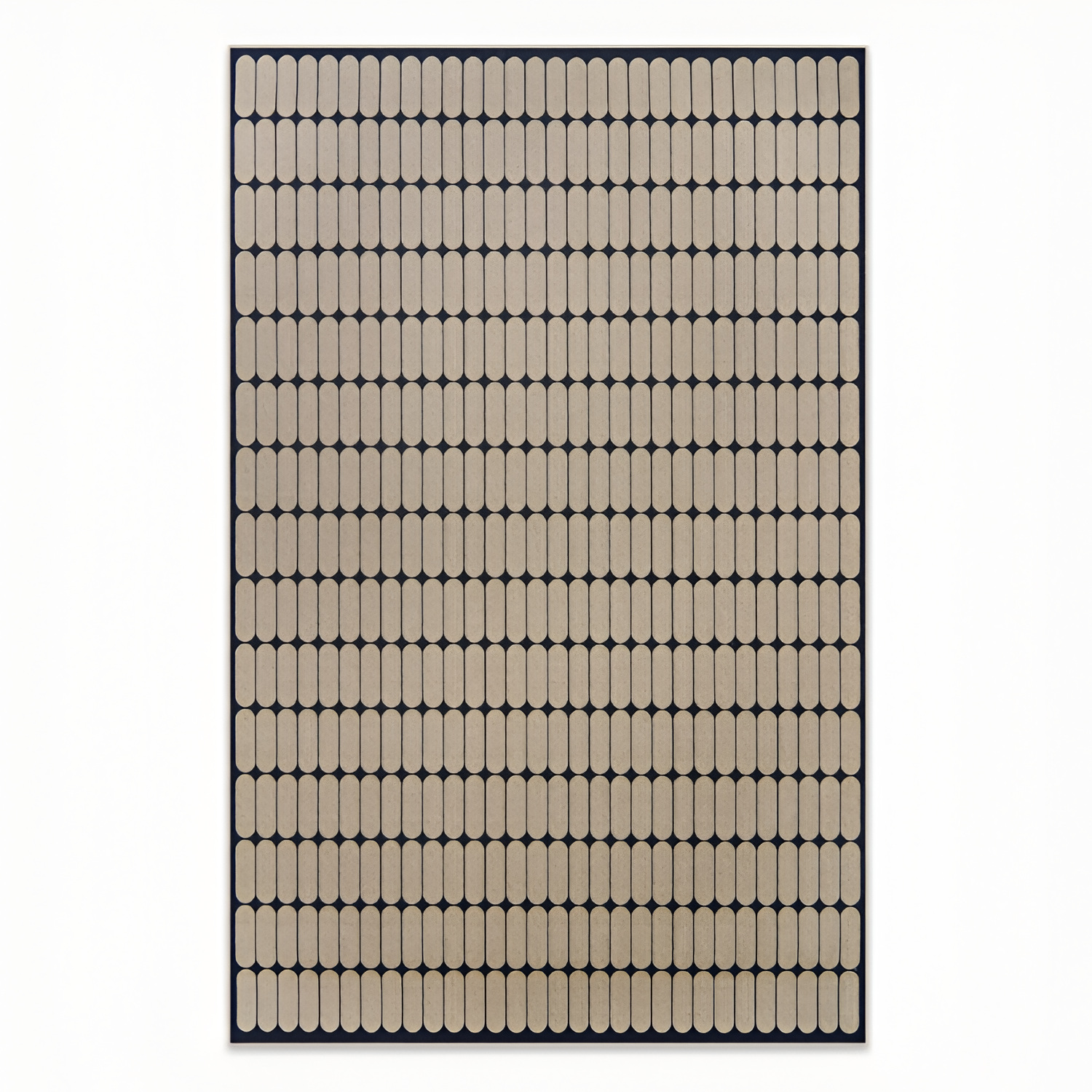 Alfombra Geométrica Antiderrames - Con Textura
