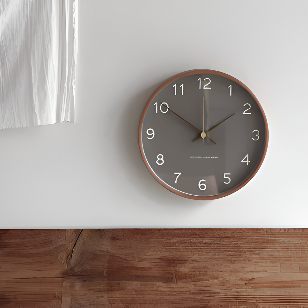 Reloj Pared Silencioso Minimalista - Analógico