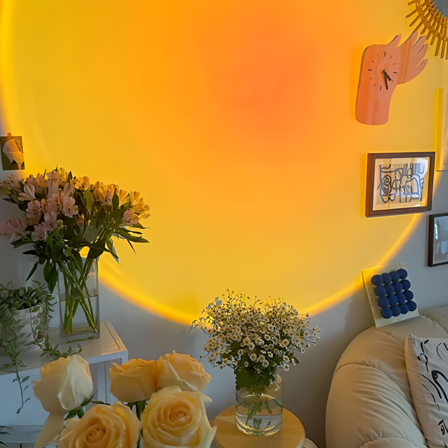 Proyector LED Atardecer - Lámpara de Ambiente para el Hogar