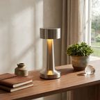 Lámpara de Escritorio LED Portátil – Lámpara de Aluminio Recargable