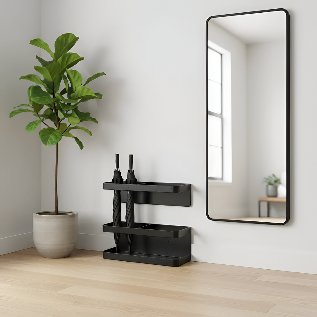 Soporte Magnético Minimalista para Paraguas - Ahorro Espacio