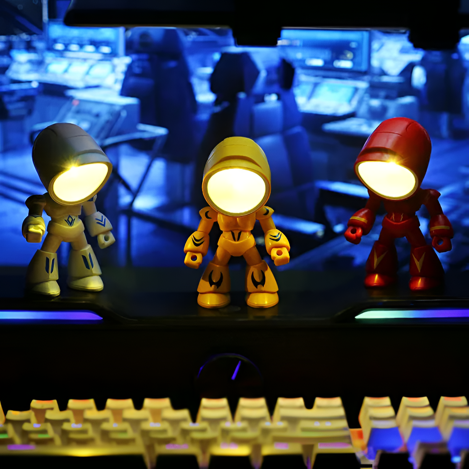 Lámpara LED Robot Miniatura - Portátil