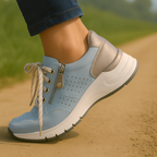 Tenis Para Mujer Con Cremallera Lateral Y Cordones - Brunch De Fin De Semana
