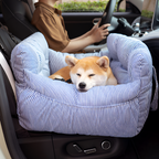 Asiento Elevador Portátil de Cuadros para Mascota - Cama de Viaje