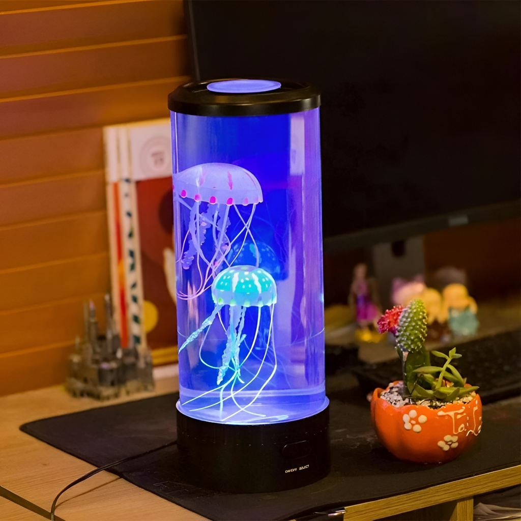 Lámpara de Medusas LED AquaLuma - Relajante