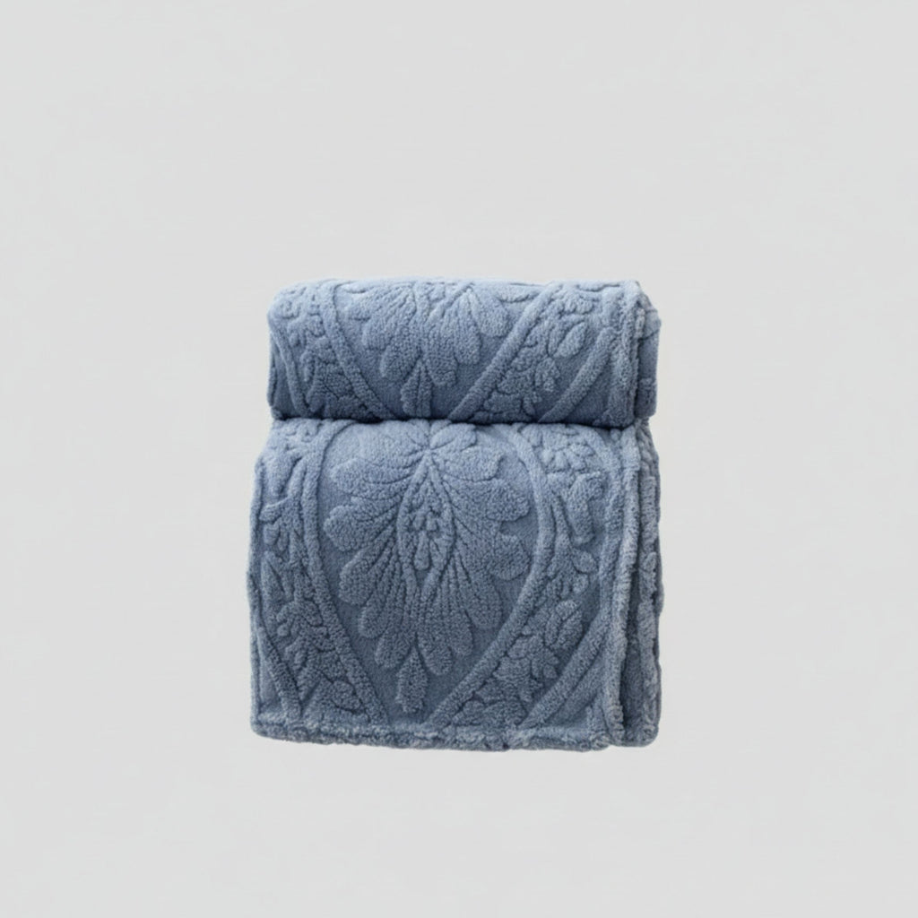 Manta de Lana Tejida - Jacquard