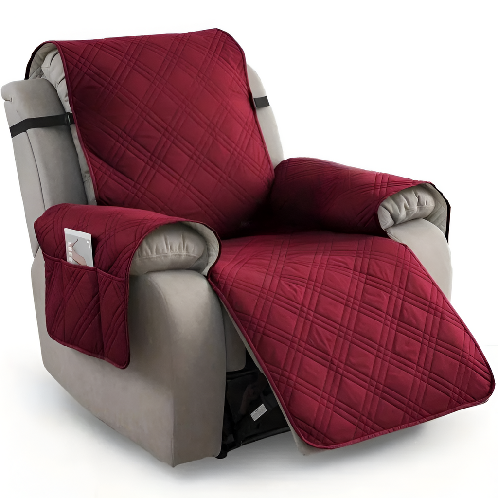 Funda Protectora Acolchada para Sillón - Diseño Reclinable