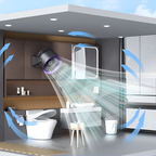 Ventilador de Mesa Inalámbrico Minimalista - Ajustable