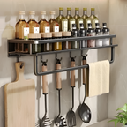 Estante Organizador De Pared Minimalista - Ranurado