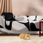 Manta Decorativa para Sofá con Estampado - Decoración Hogar