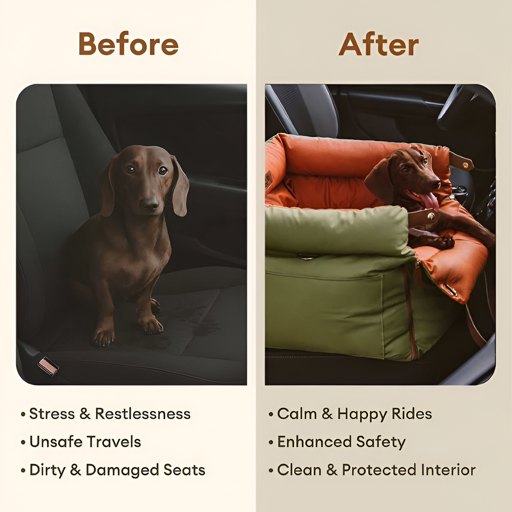 Asiento Elevador Deluxe para Perro - Ajustable