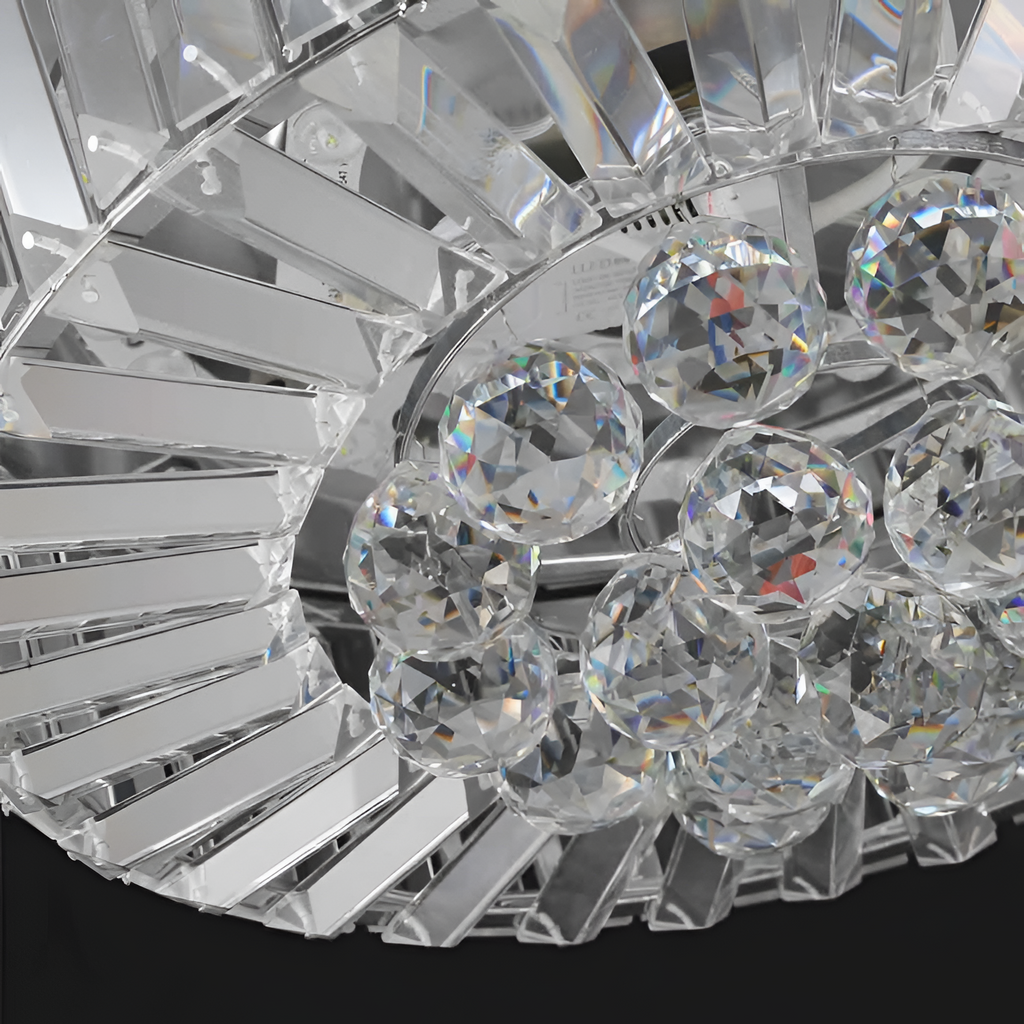 Ventilador de Techo con Cristal Moderno - Pulido