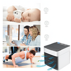 Enfriador Evaporativo Compacto Minimalista - Ajustable