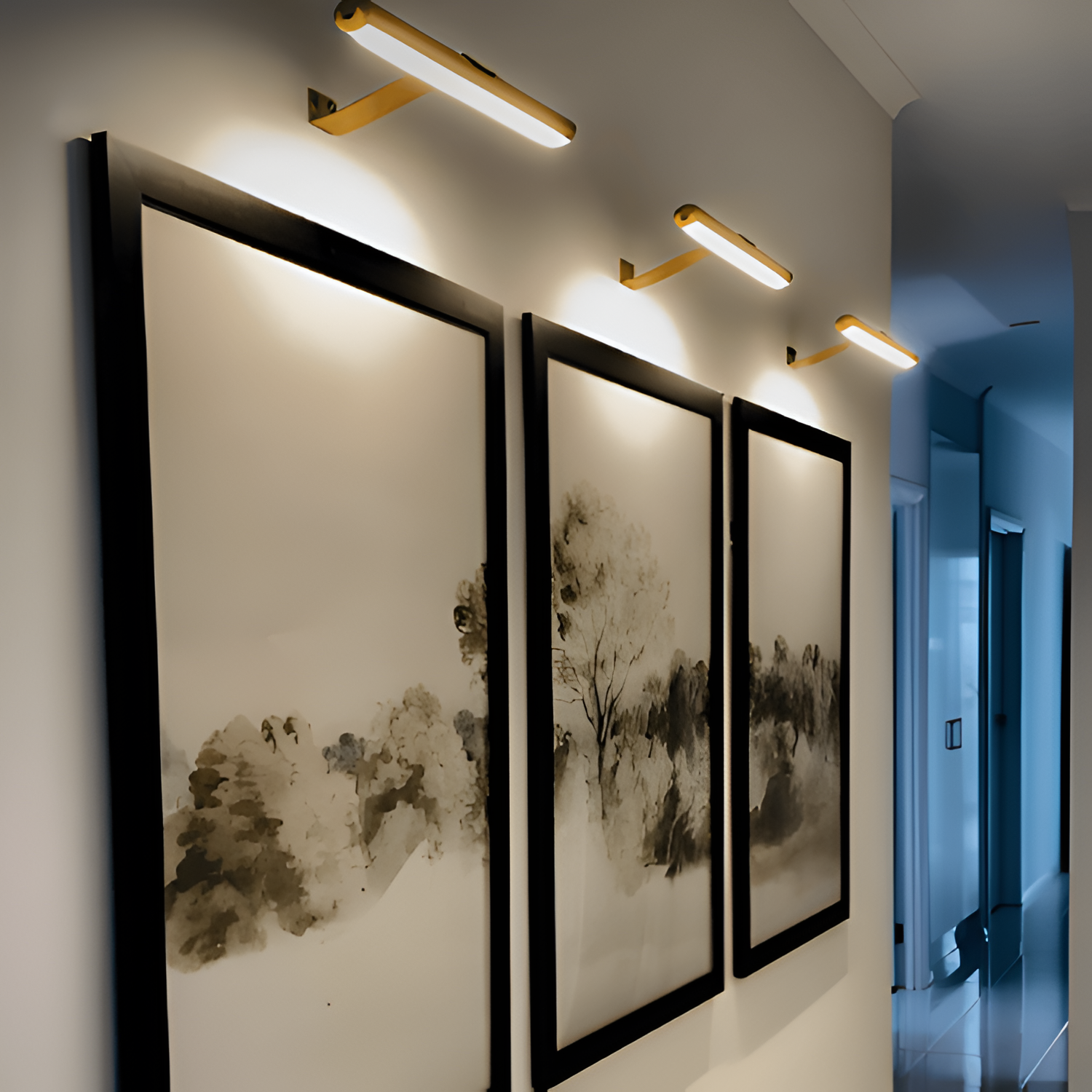Luz De Cuadro Atenuable Minimalista - Ajustable