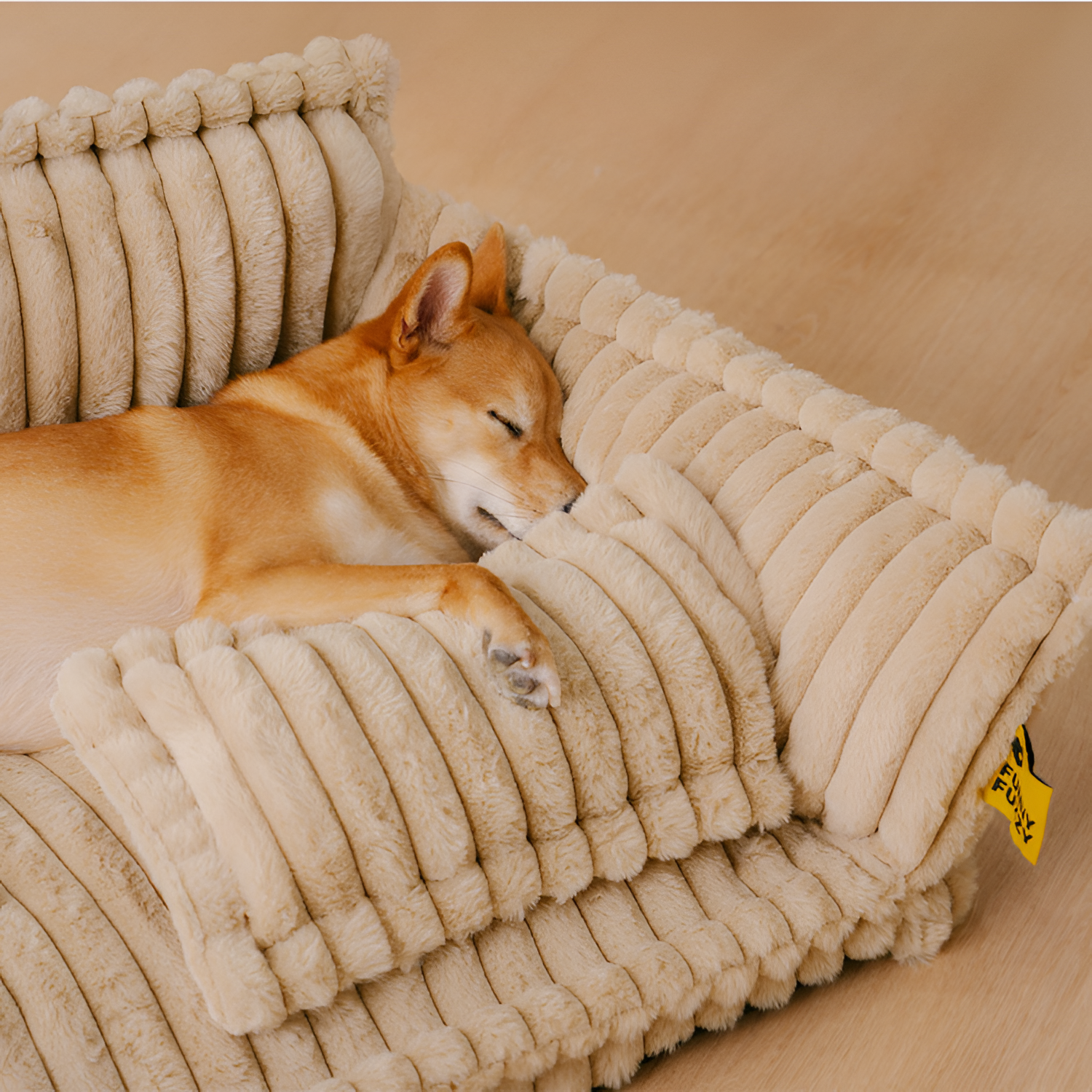 Sofá Convertible de Pana para Mascotas