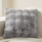 Cojín Decorativo con Relieve - Estilo Neutro Estriado