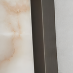 Aplique de Pared de Alabastro Minimalista - Lineal
