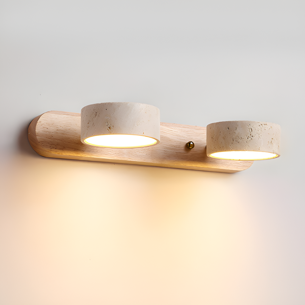 Lámpara de Pared Travertine Minimalista - Ajustable