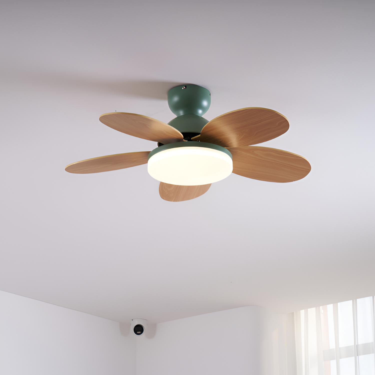 Ventilador de Techo Empotrado de Varias Aspas - Regulable