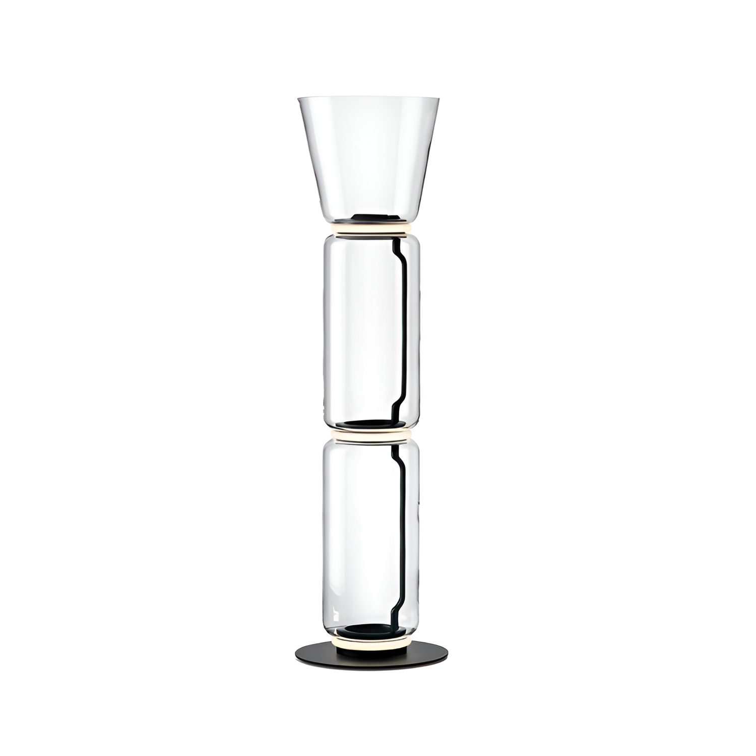 Lámpara De Pie Modular Minimalista - Cilíndrica