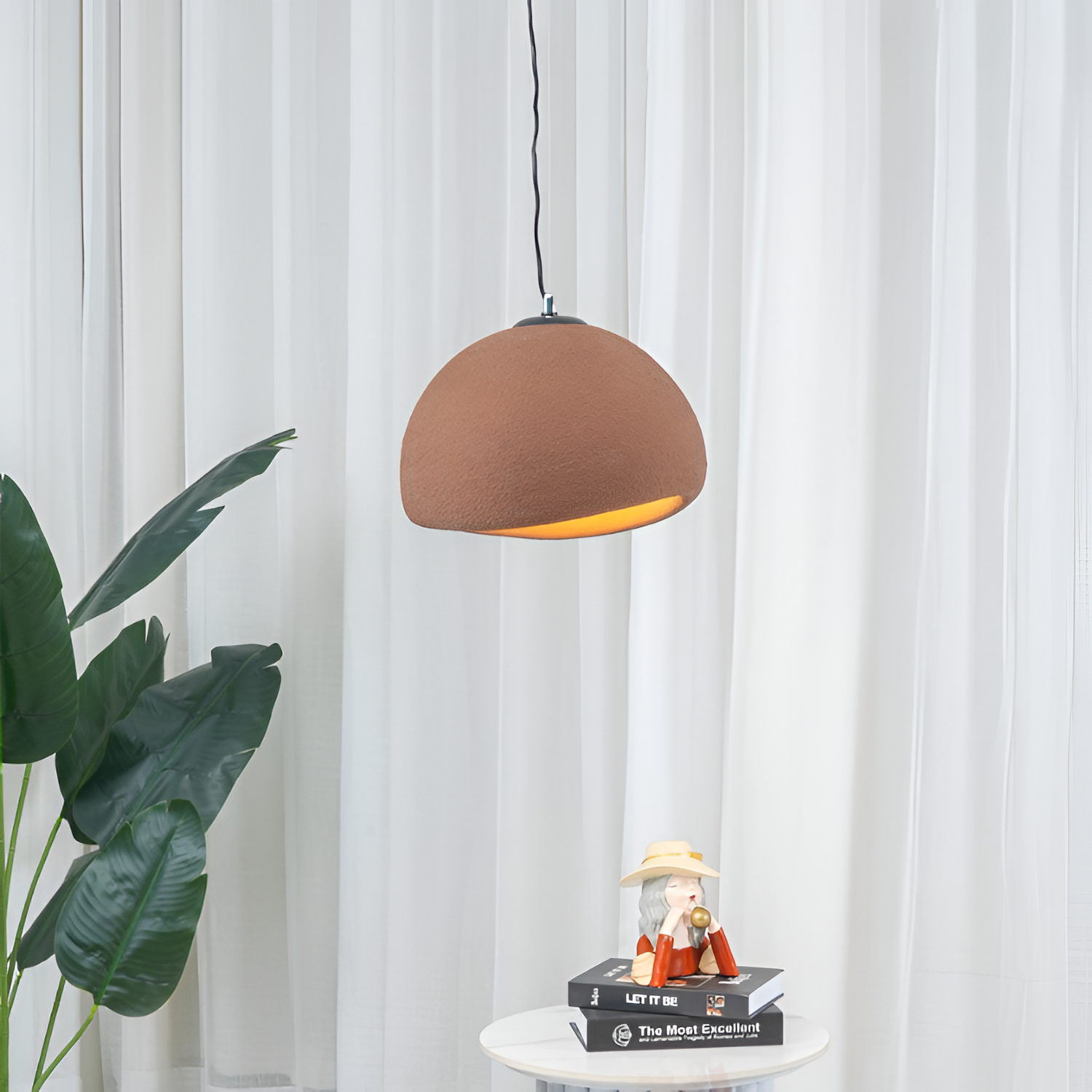 Colgante Minimalista Texturizado - Orgánico