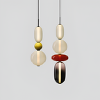 Lámpara Colgante Minimalista de Mediados de Siglo - Modular