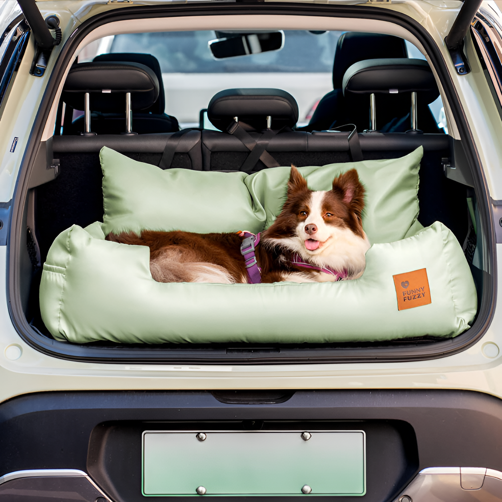 Cama de Coche para Perros de Cojín Sólido - Funcional