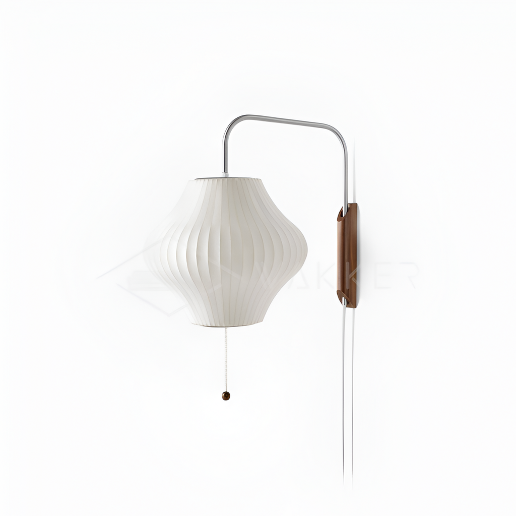 Aplique Pared Minimalista Mid-Century - Brazo Móvil