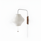 Aplique Pared Minimalista Mid-Century - Brazo Móvil