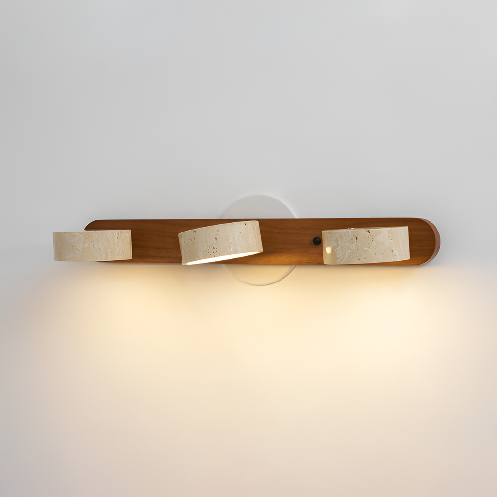 Lámpara de Pared Travertine Minimalista - Ajustable