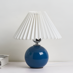 Lámpara Mesa Cerámica Minimalista - Plisada