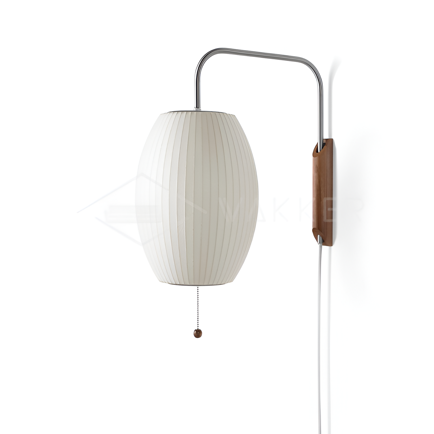 Aplique Pared Minimalista Mid-Century - Brazo Móvil