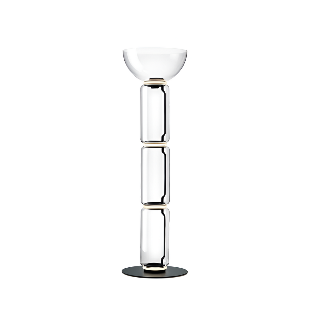 Lámpara De Pie Modular Minimalista - Cilíndrica