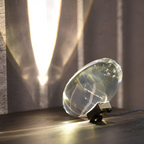 Lámpara Mesa Cristal Minimalista - Escultórica