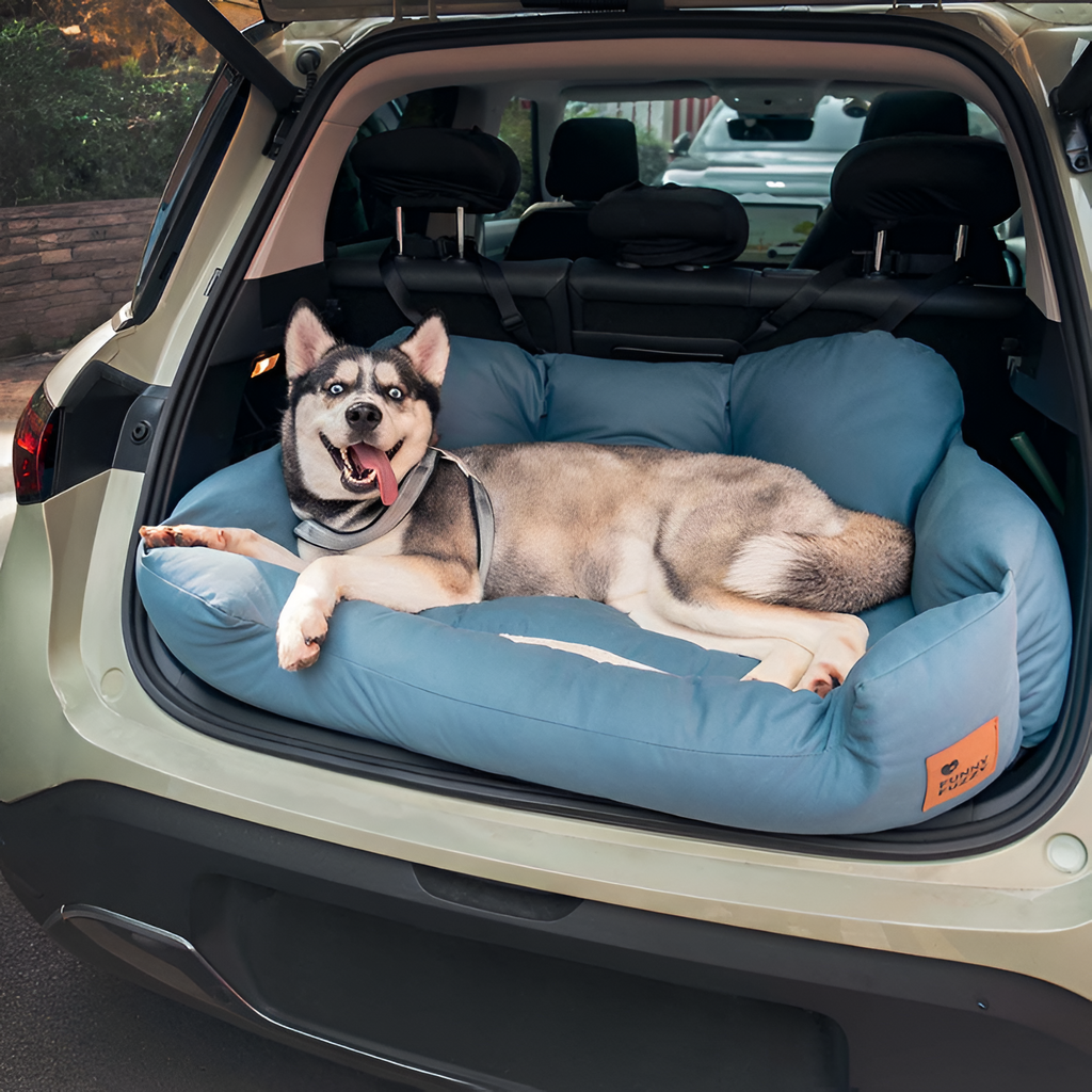 Cama de Coche para Perros de Cojín Sólido - Funcional