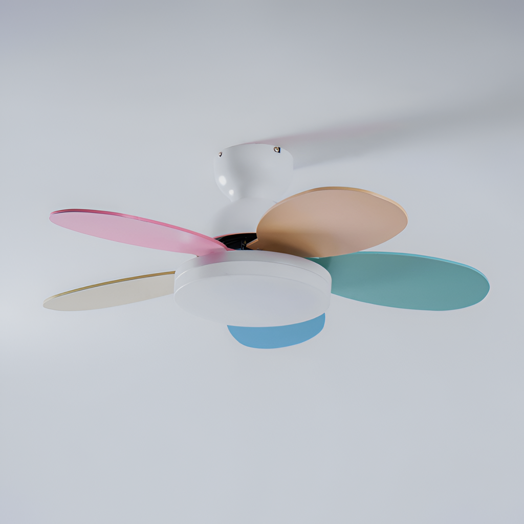 Ventilador de Techo Empotrado de Varias Aspas - Regulable