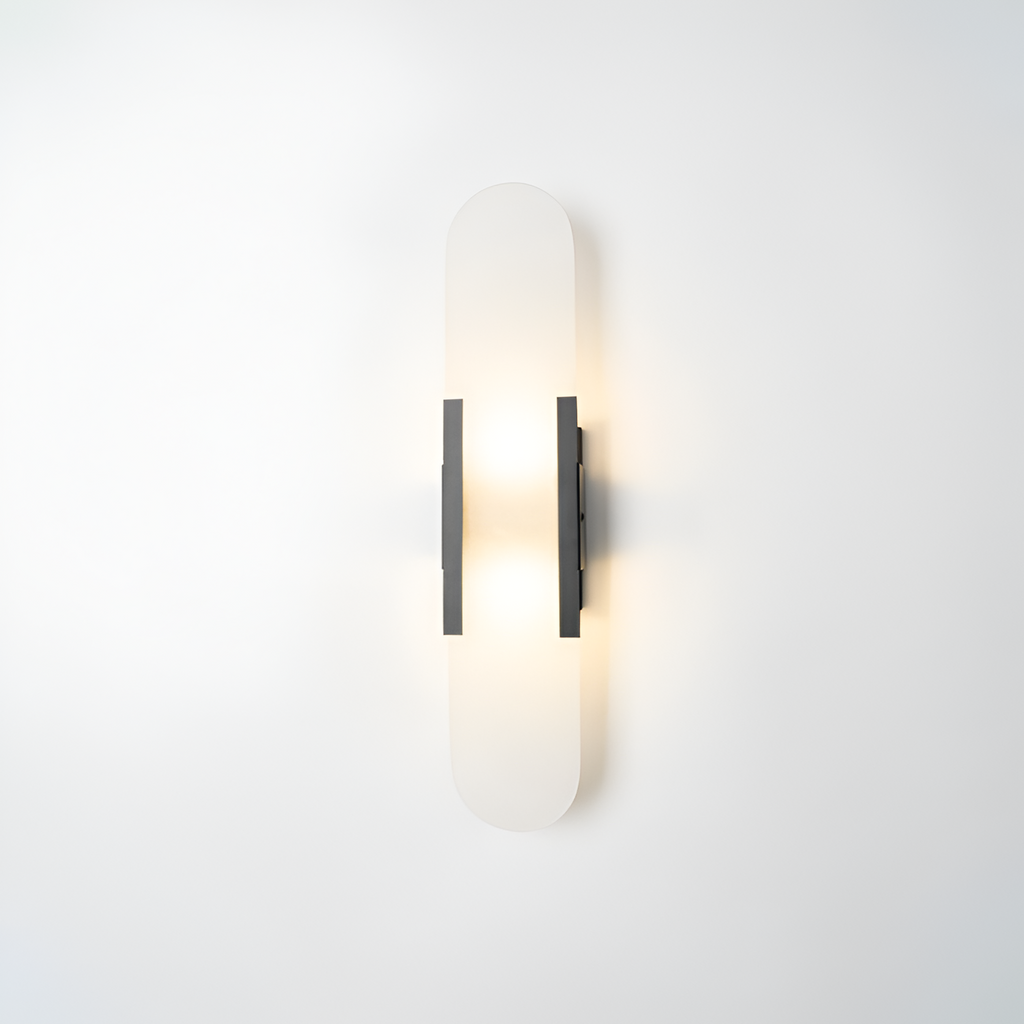 Aplique de Pared Alargado Minimalista - Alabastro