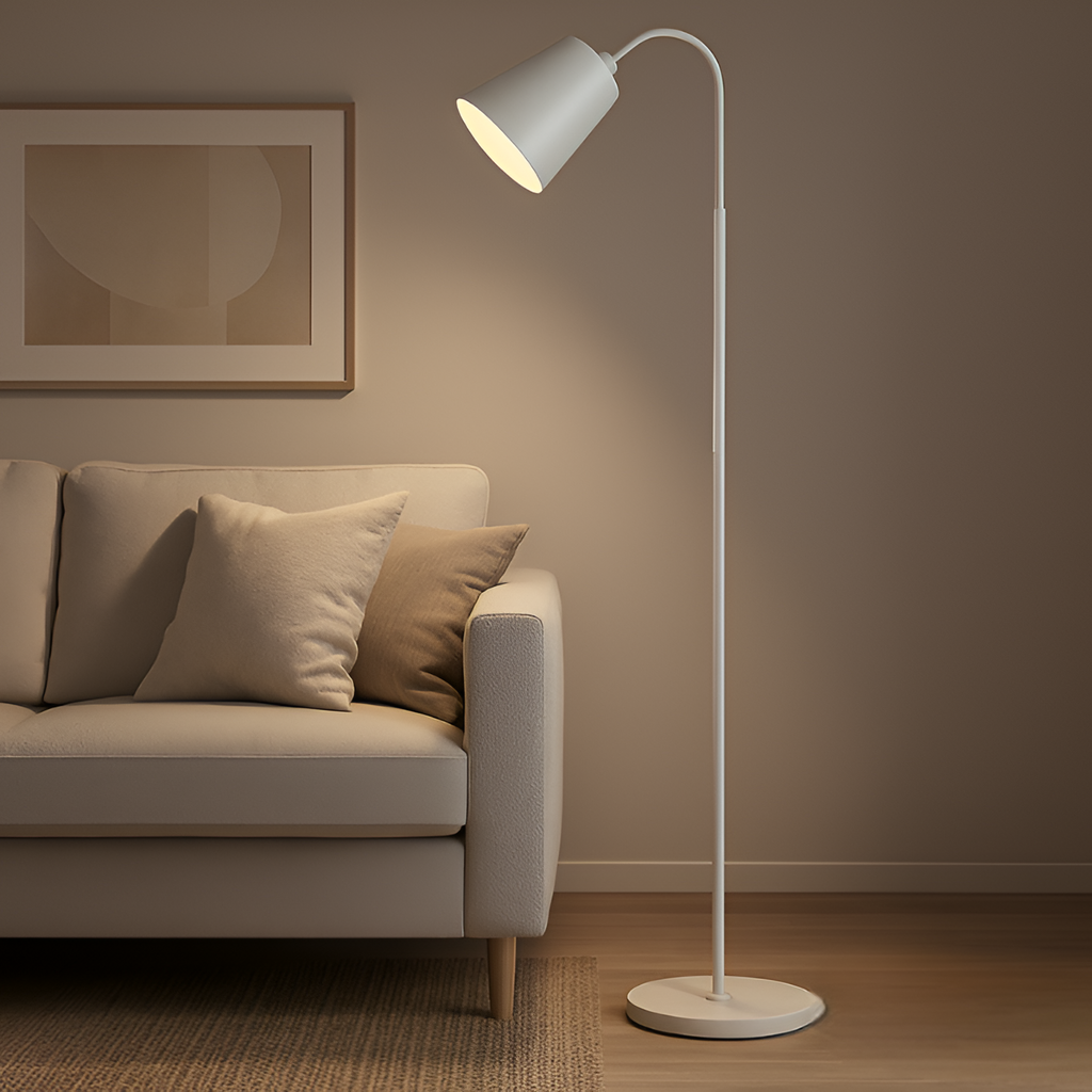 Lectura Lámpara Pie Minimalista  - Ajustable