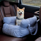 Asiento Elevador Portátil de Cuadros para Mascota - Cama de Viaje