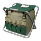 Taburete Plegable Portátil de Jardín - Bolsa Desmontable